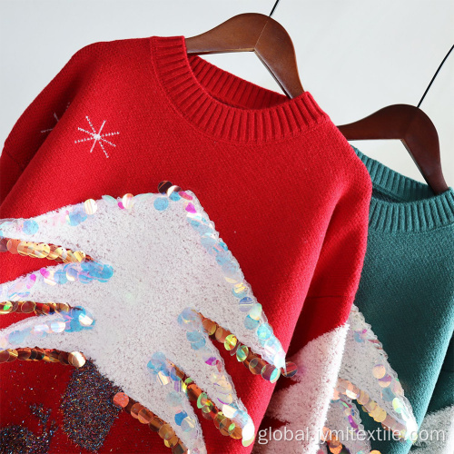 Christmas Sweater Crewneck Knitted Pullover Jumper Luxury Supplier